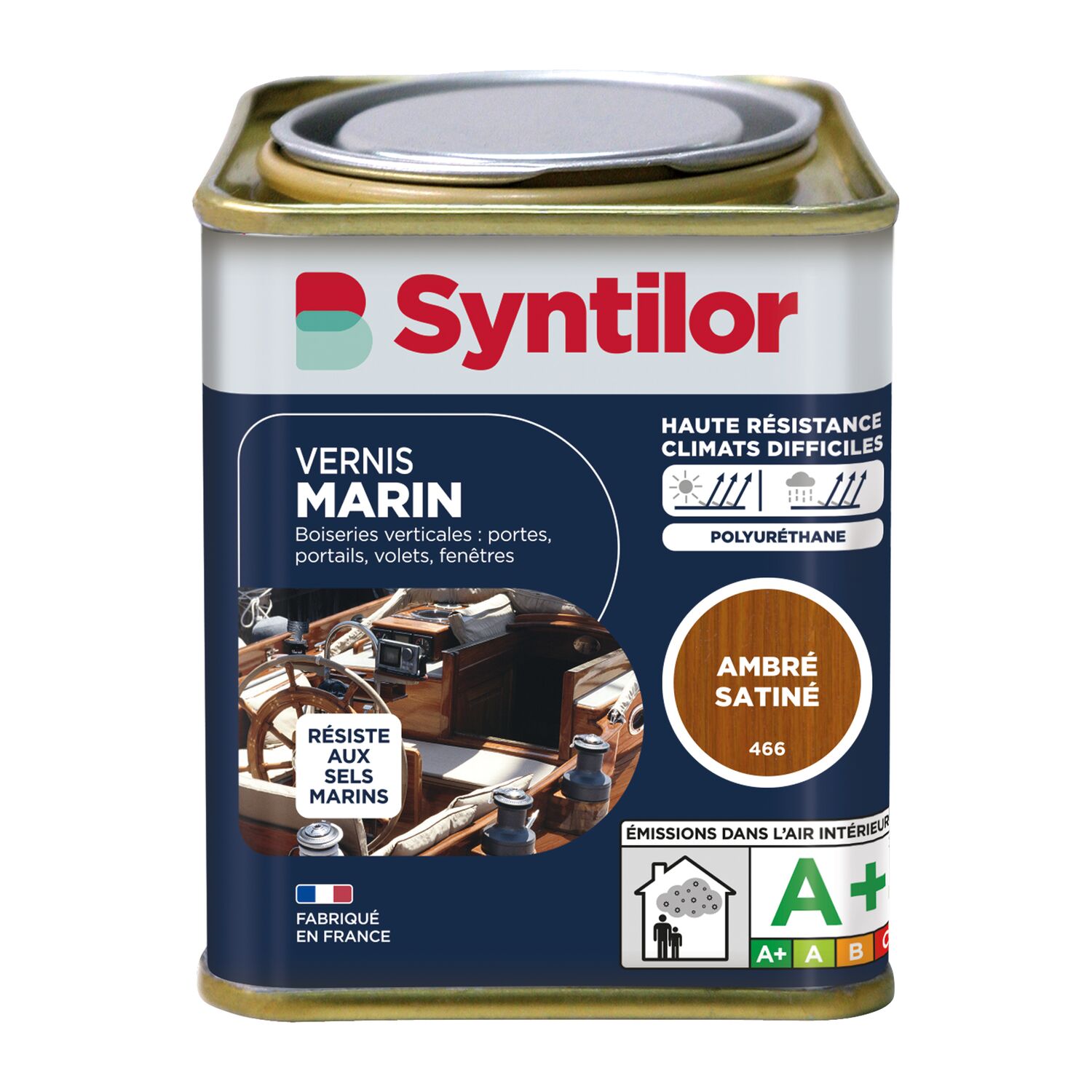 Vernis Marin 0,25L Ambré Satiné Syntilor