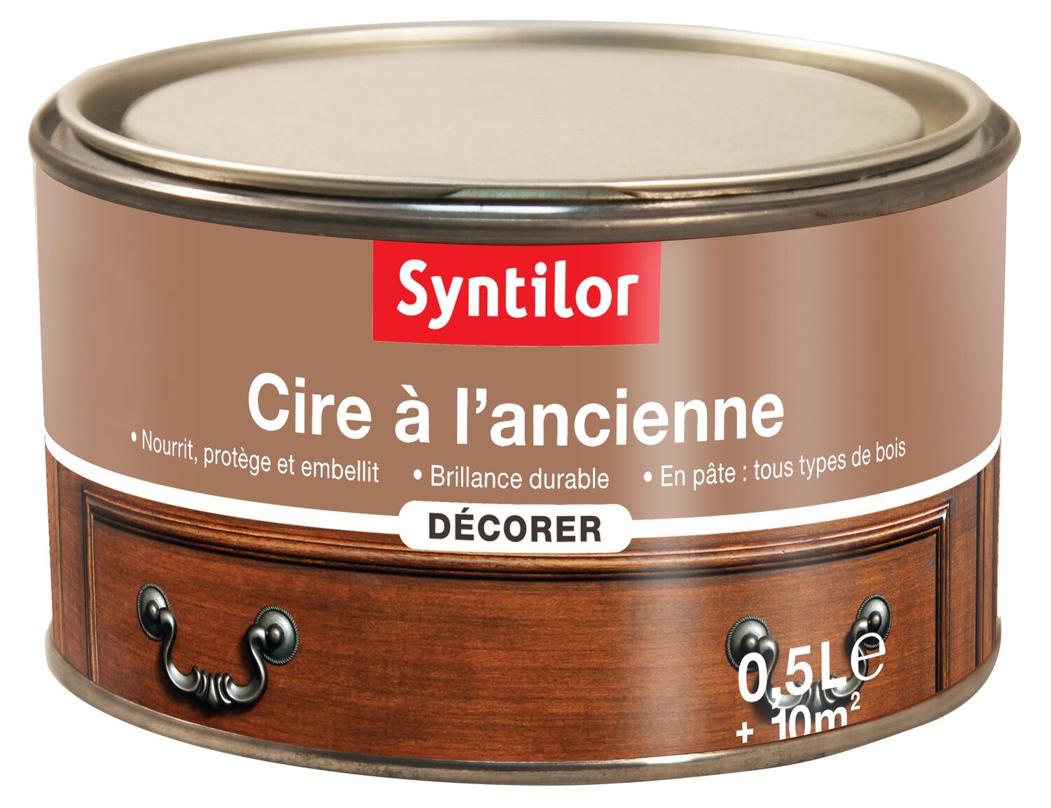 Cire à l'ancienne 0,5L chêne doré