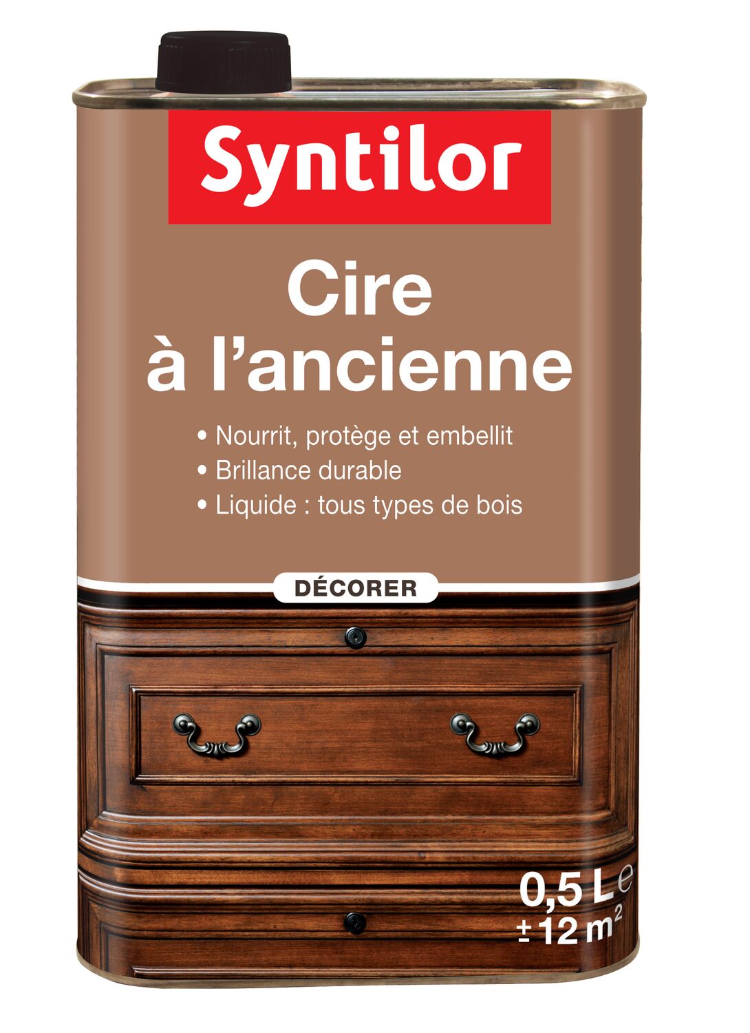 Cire à l'ancienne liquide 0,5L chêne rustique