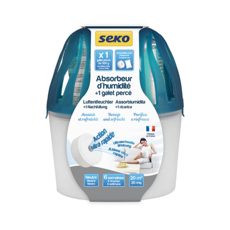 Absorbeur humidité jungle médium + recharge 500gr - SEKO