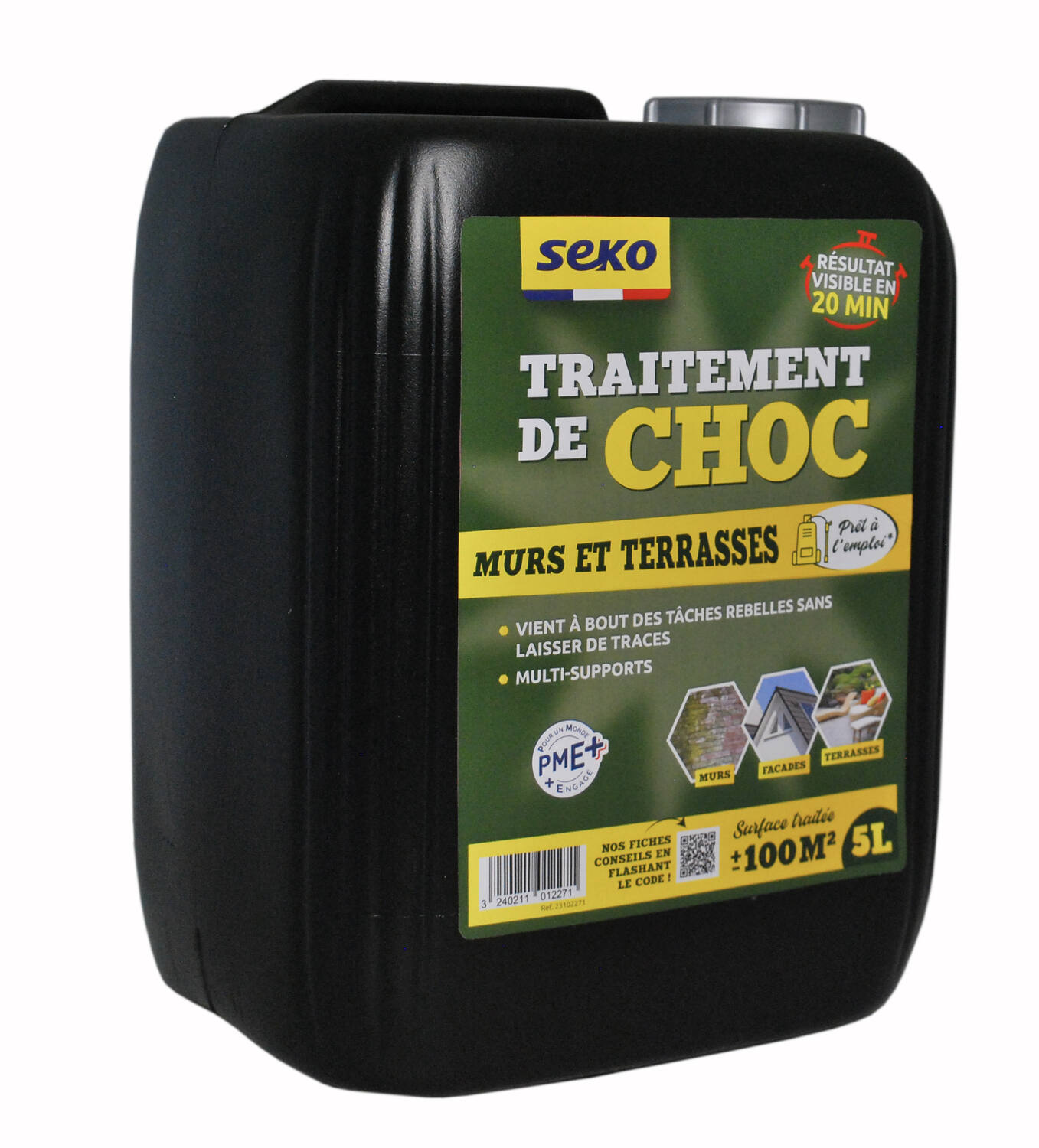 Traitement de choc dépôts verts 5 l