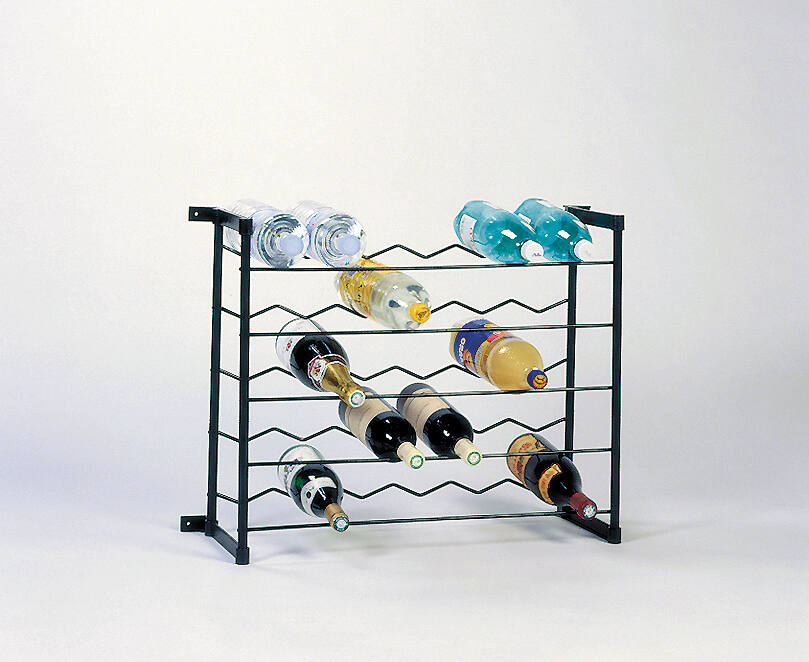 Casier Bouteilles Acier Plastifié 30 Places