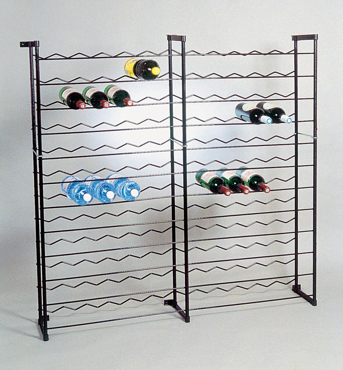 Casier Bouteilles Acier Plastifié 144 Places