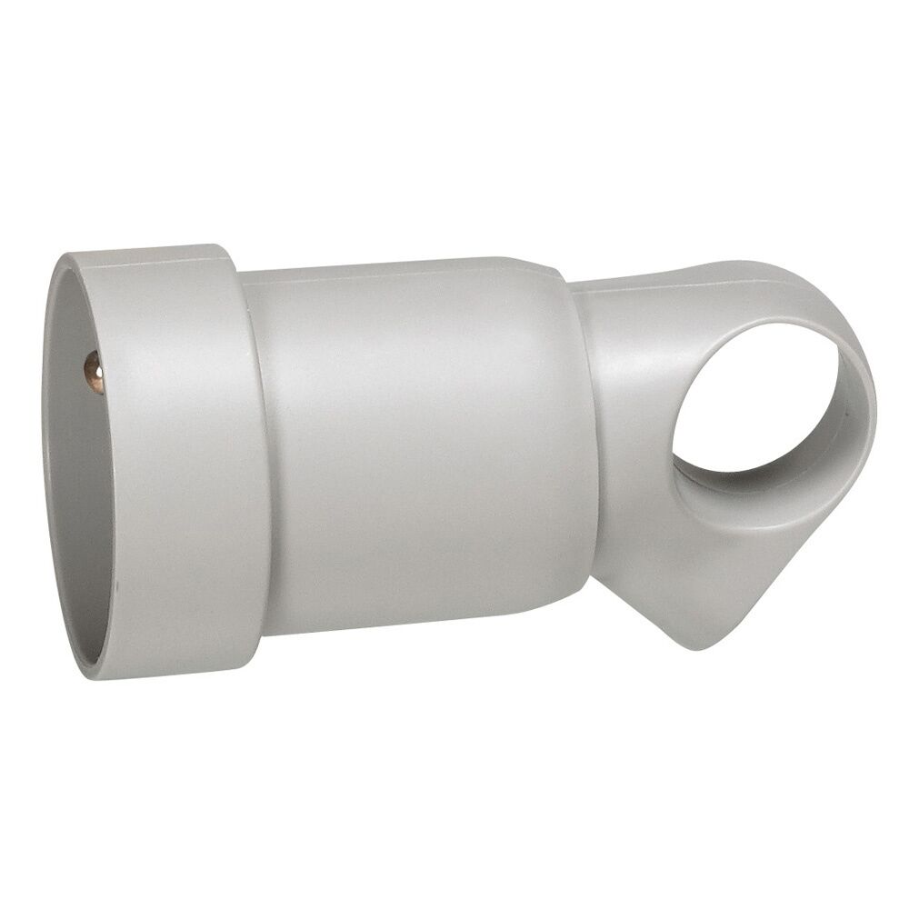 Prolongateur plastique 2P+T 16A ave anneau blanc - LEGRAND