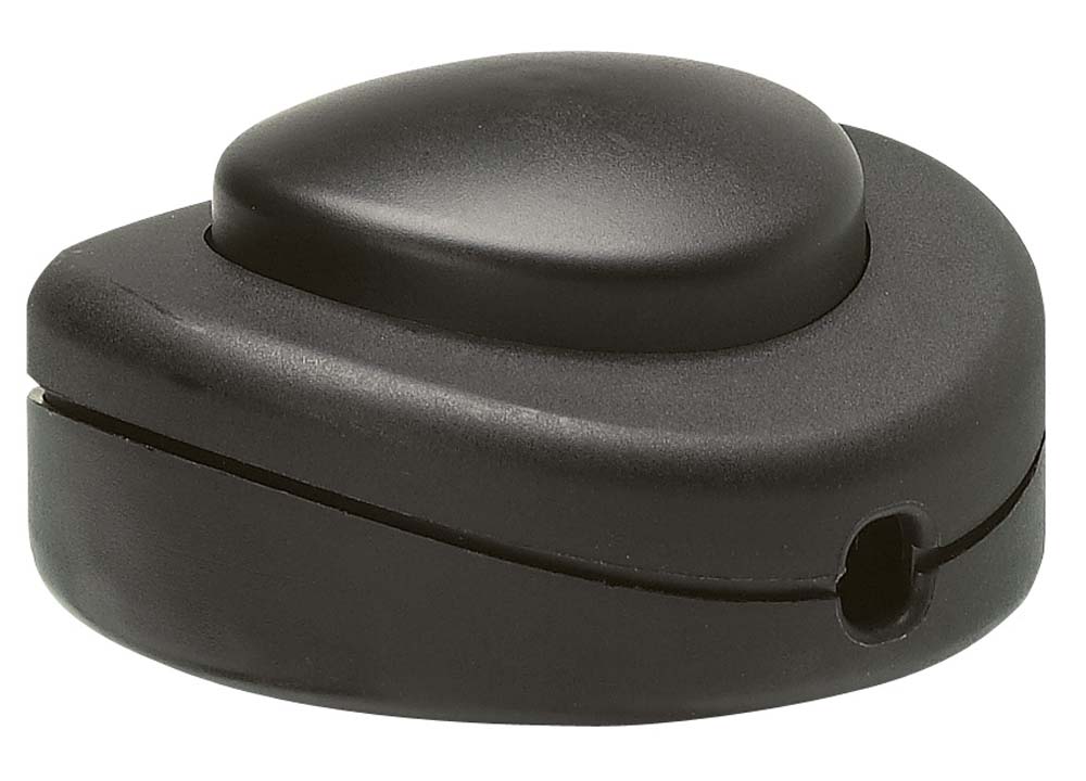 Interrupteur à pied 2a noir