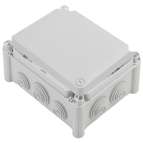 Boîte de dérivation rectangulaire 10 entrées Plexo 180x140mm