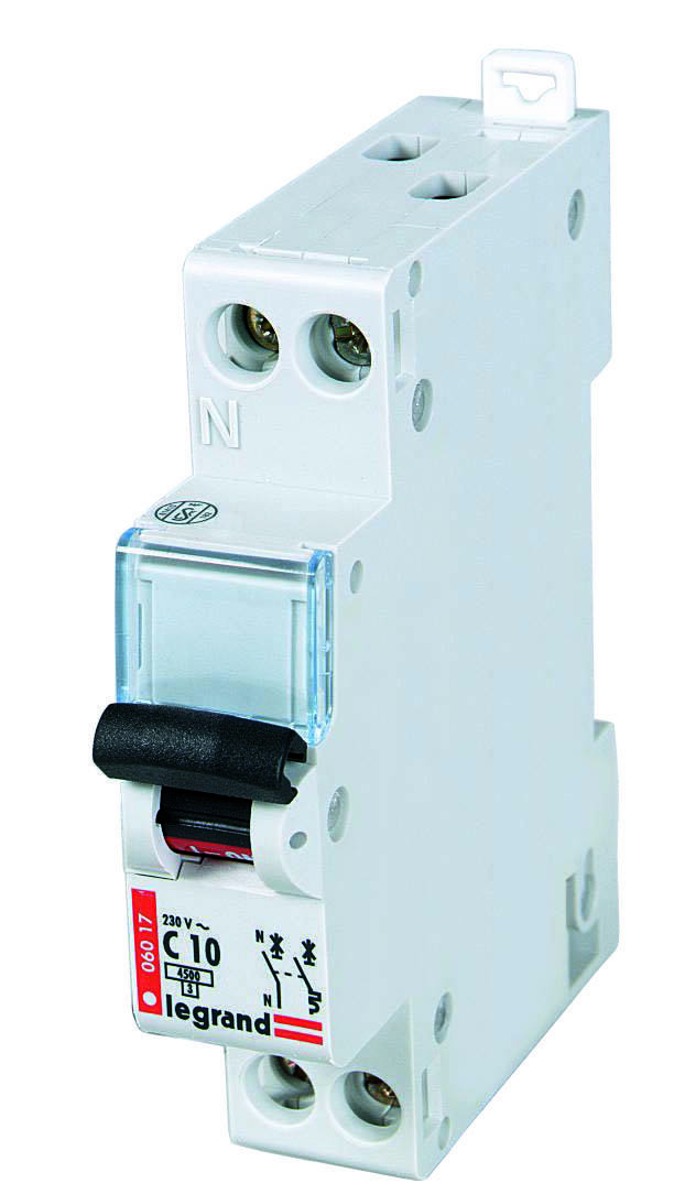 Disjoncteur dnx 4500 - 230 v- 10a - courbe c - LEGRAND