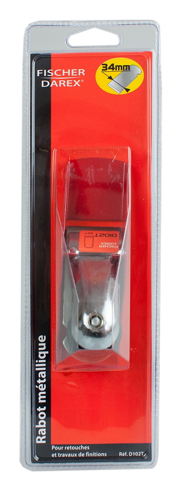 Rabot tôle fer 34 mm sous coque - FISCHER DAREX