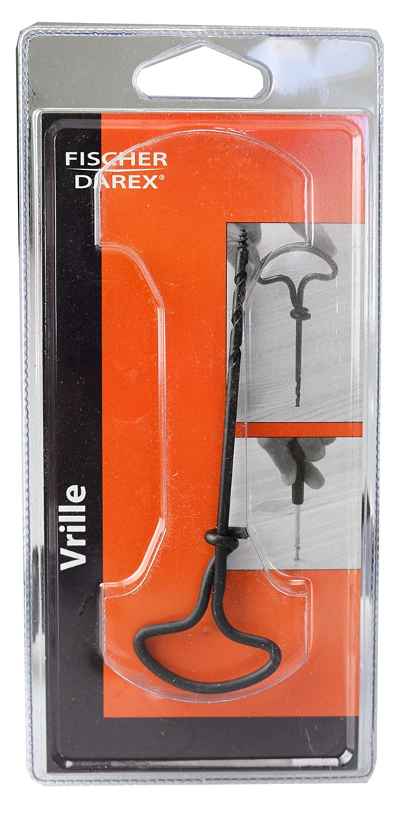 Vrille Ø 3 mm sur carte - FISCHER DAREX