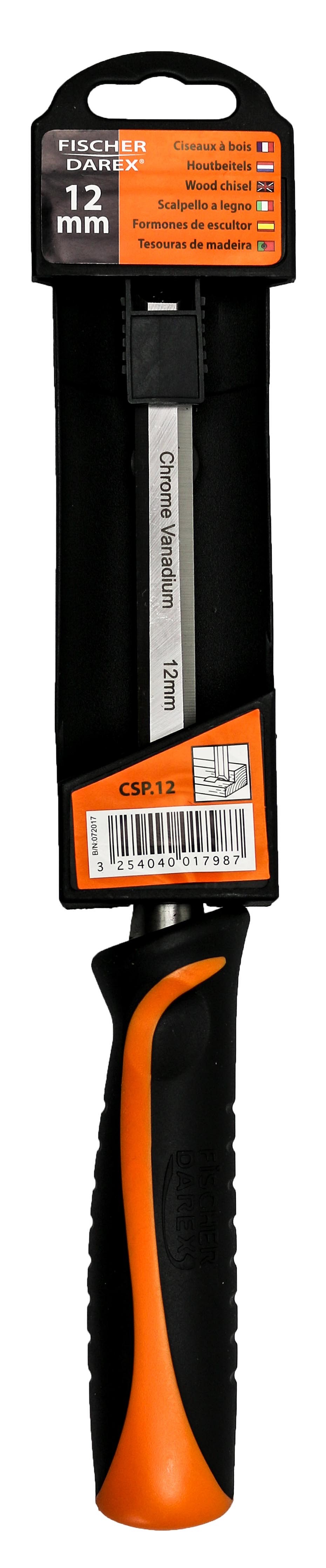 Ciseau sculpteur 15mm manche bimatière