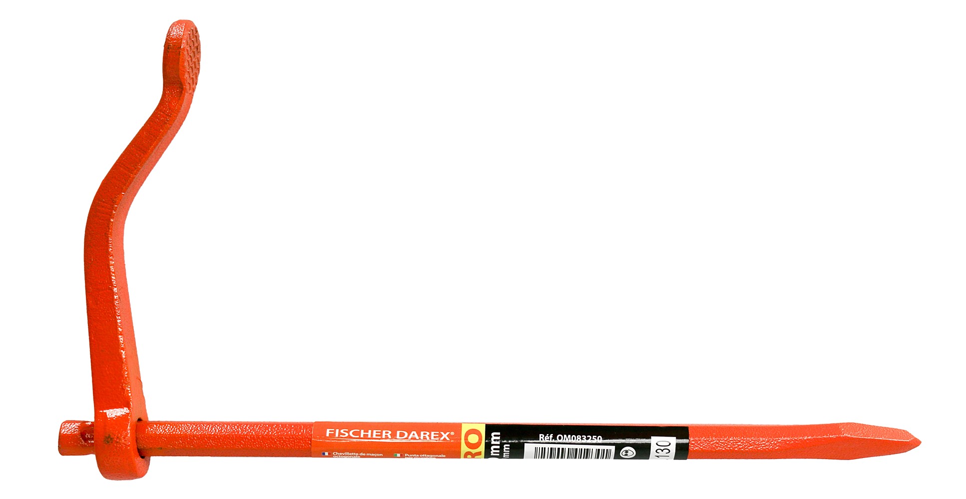 Chevillette octogonale 250mm d10