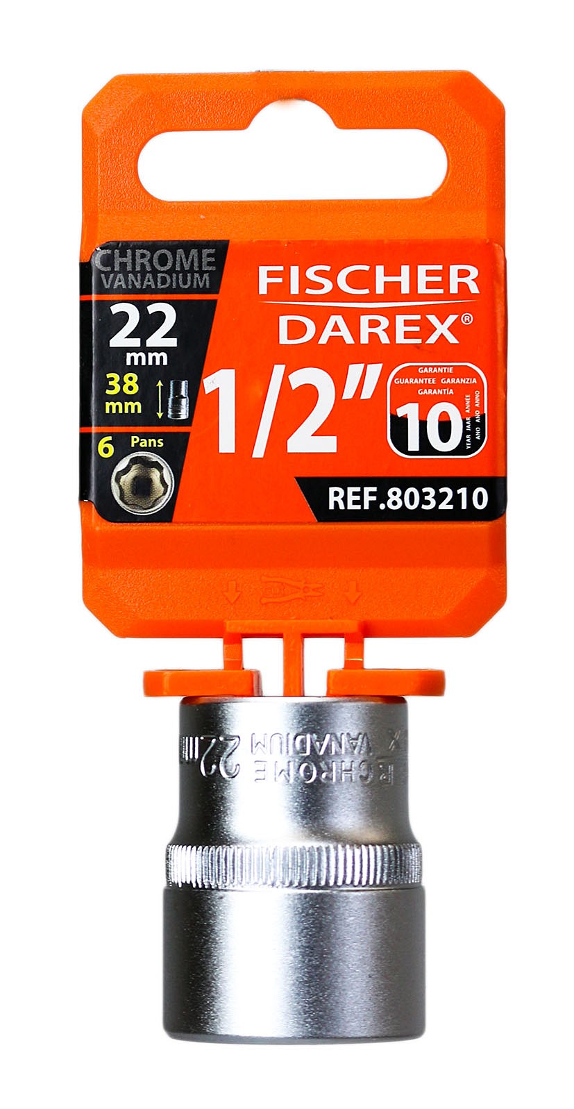 Douille 1/2 de pouce mm 22