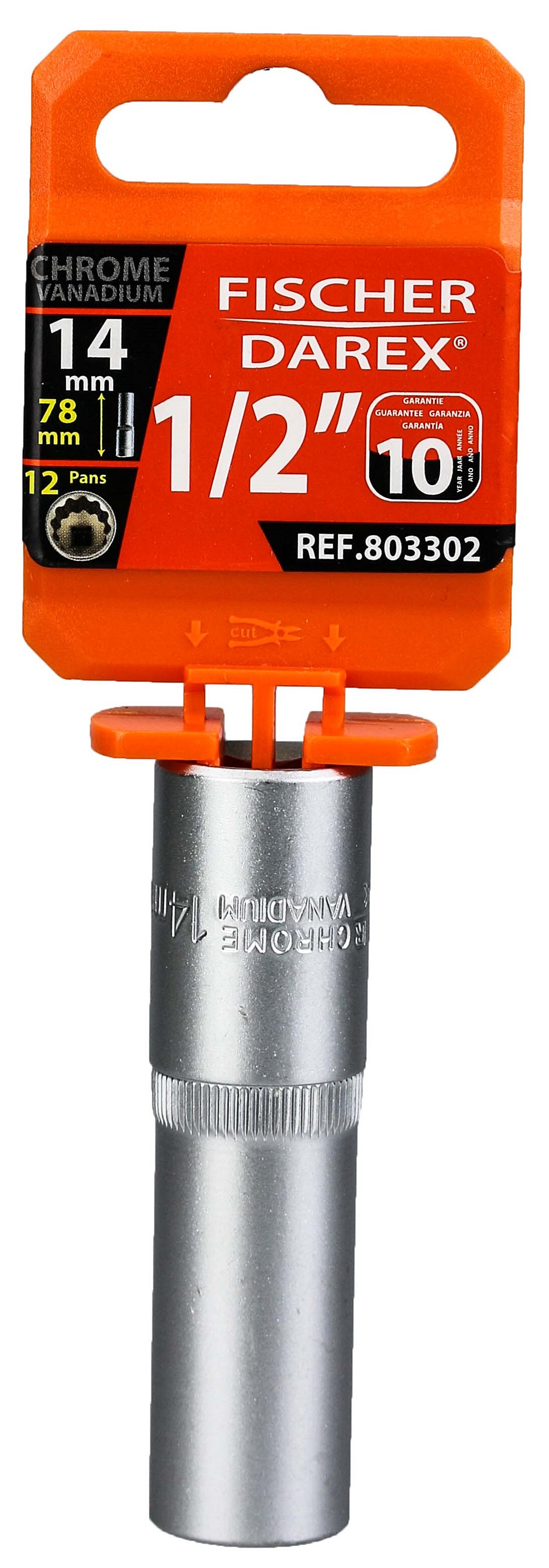 Douille longue 1/2p mm 14