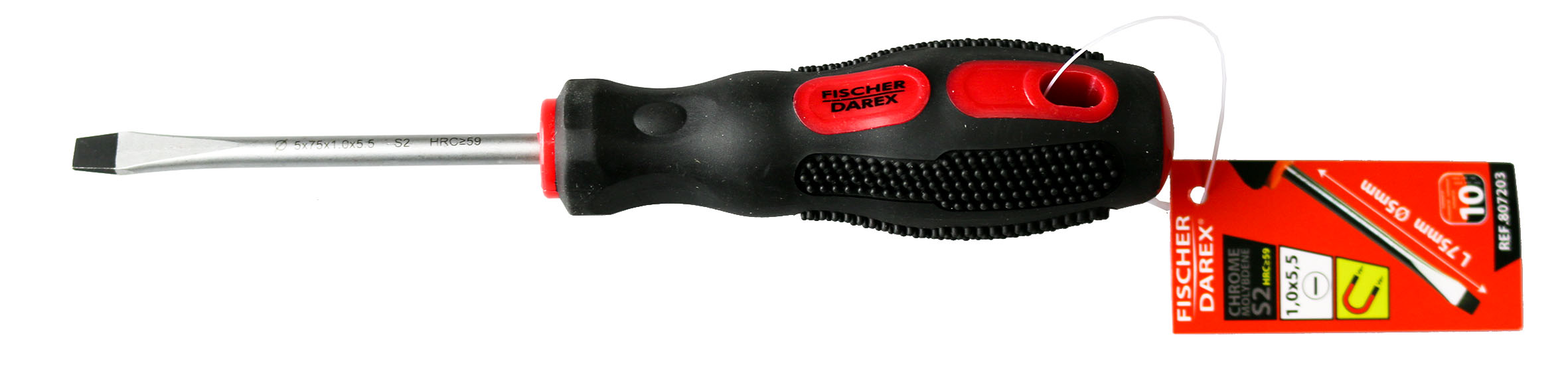 Tournevis s2 fente 1x75mm d5mm