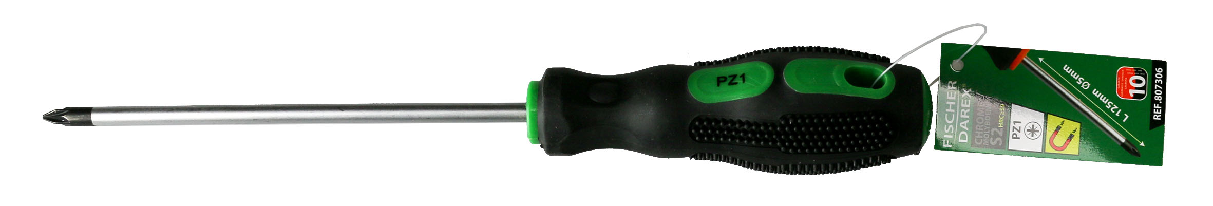 Tournevis cruciforme s2 pz1 xl125mm d5mm