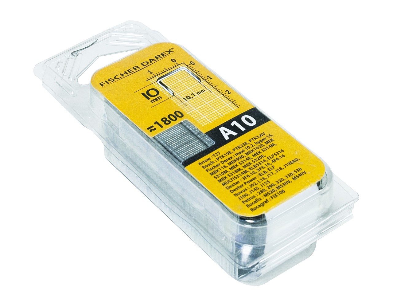 Agrafe x1800 famille a 10mm