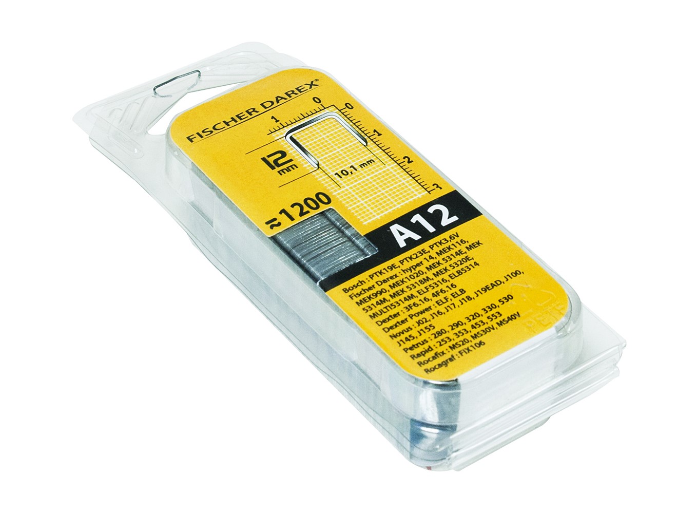 Agrafe x1200 famille a 12mm