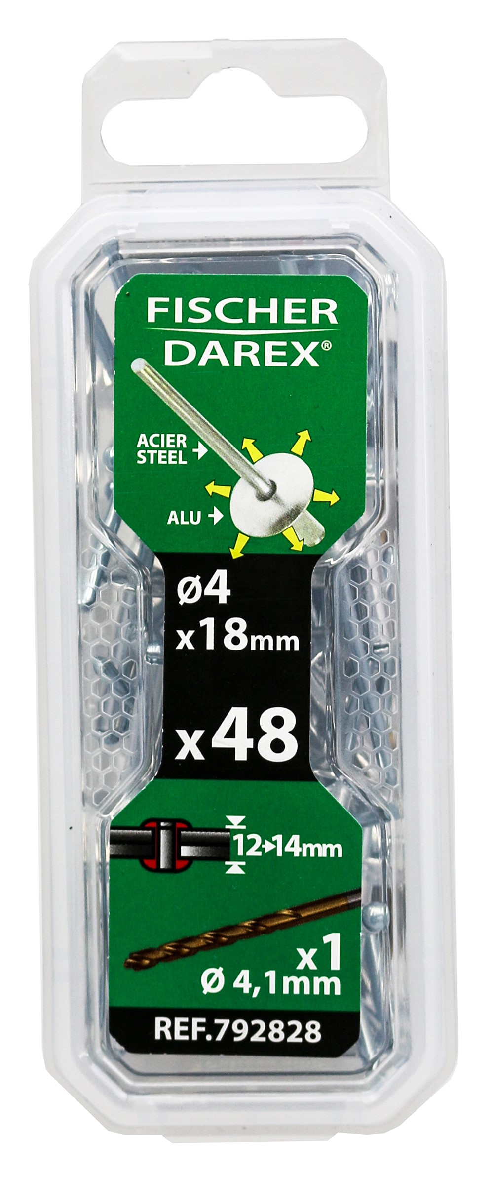 Rivet x48 aveugle 4x18 t large