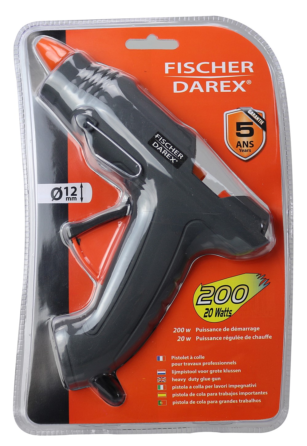 Pistolet à colle 60w