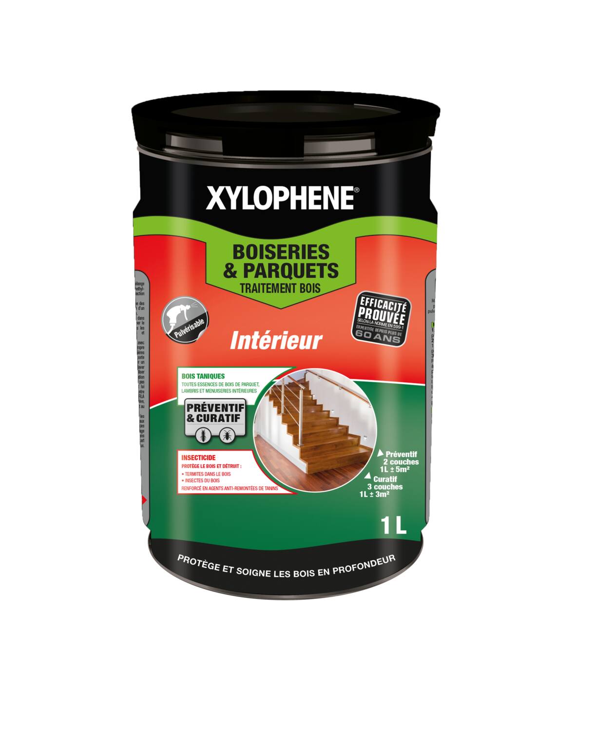 Traitement boiseries et parquets 1 L - XYLOPHENE
