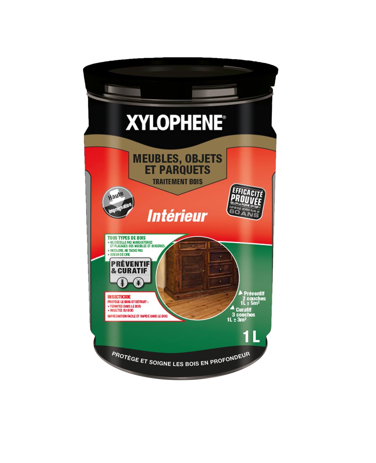 Traitement meubles et objets anciens 1 L - XYLOPHENE