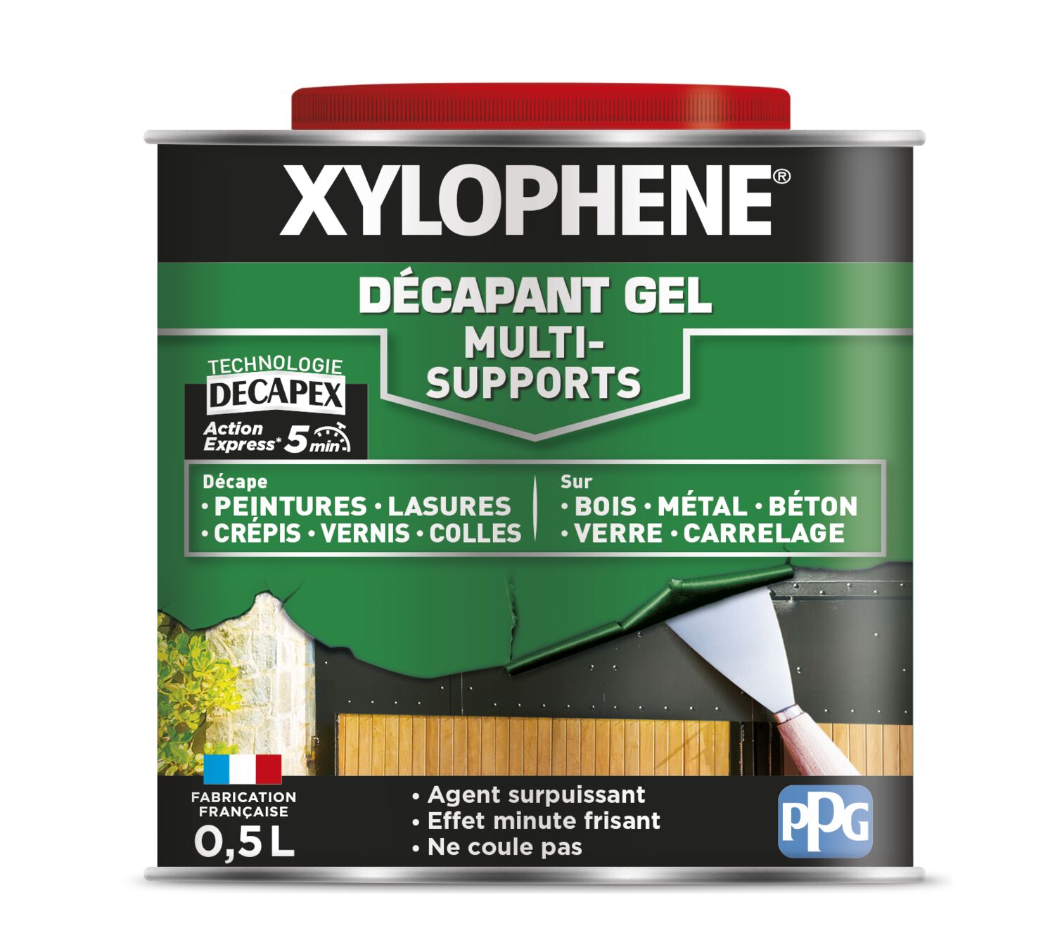 Décapant gel universel 0,5 L - XYLOPHENE