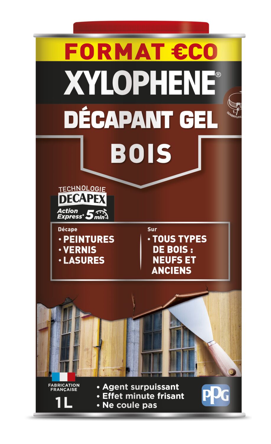 Décapant gel bois 0,5 L - XYLOPHENE
