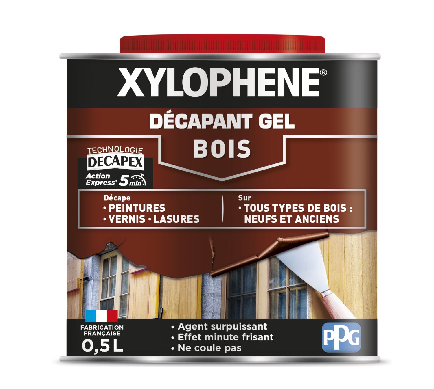 Décapant gel bois 1 L - XYLOPHENE