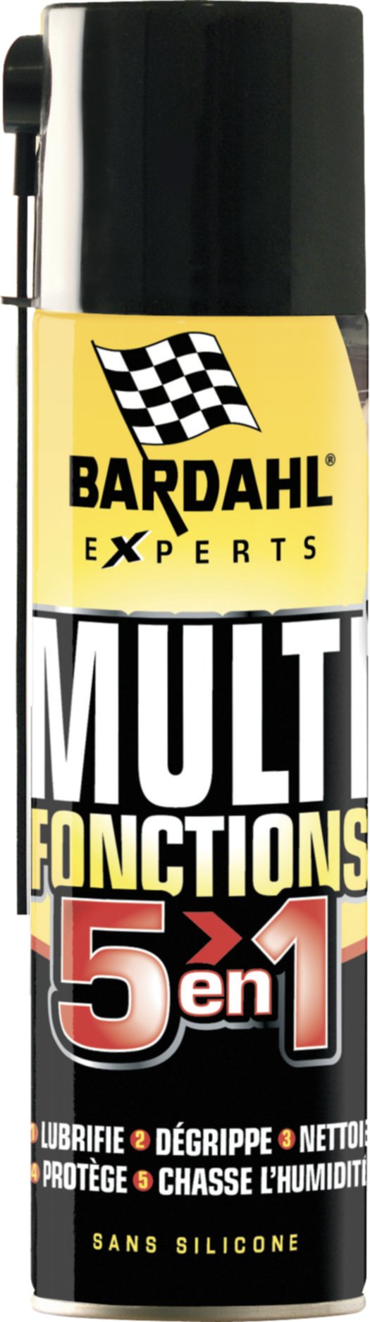 Aérosol Lubrifiant Multifonction 5 en 1 250ml - BARDHAL