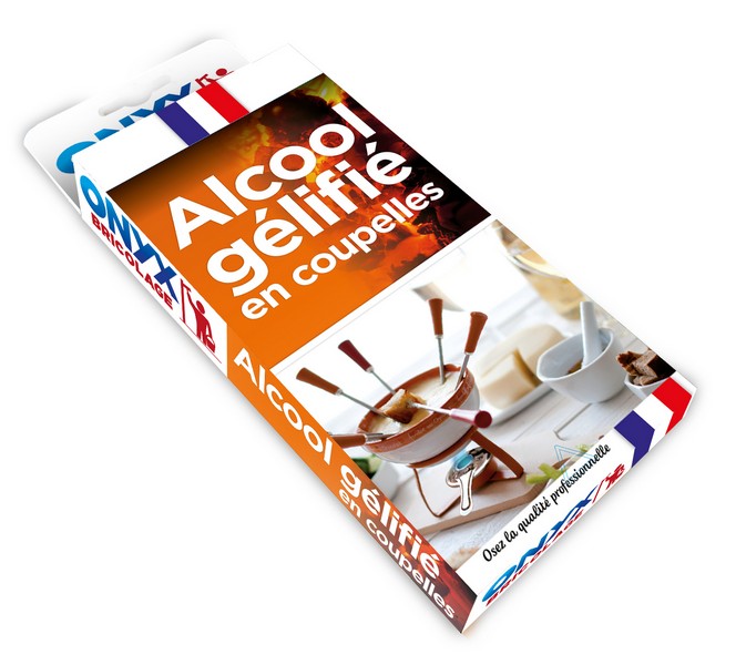 Alcool gelifié coupelle 80gx2