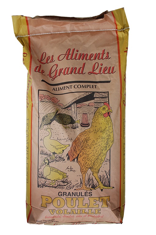 Aliment poulet et volaille 25kg