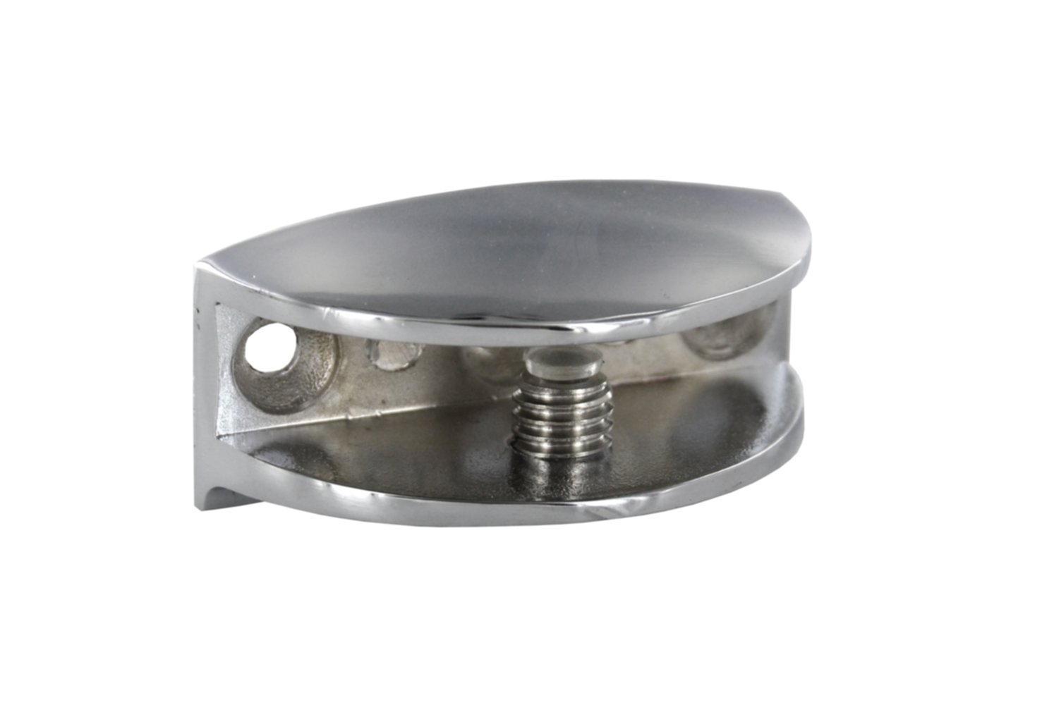 Console clip demi lune pour tablette verre X2