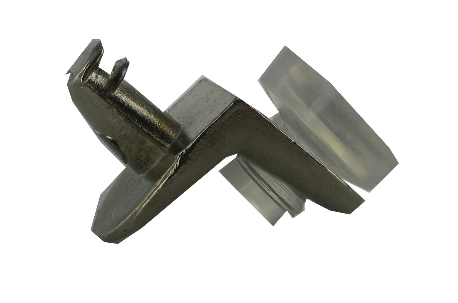 Lot de 8 taquets à enfoncer avec ventouse Ø5mm acier nickelé