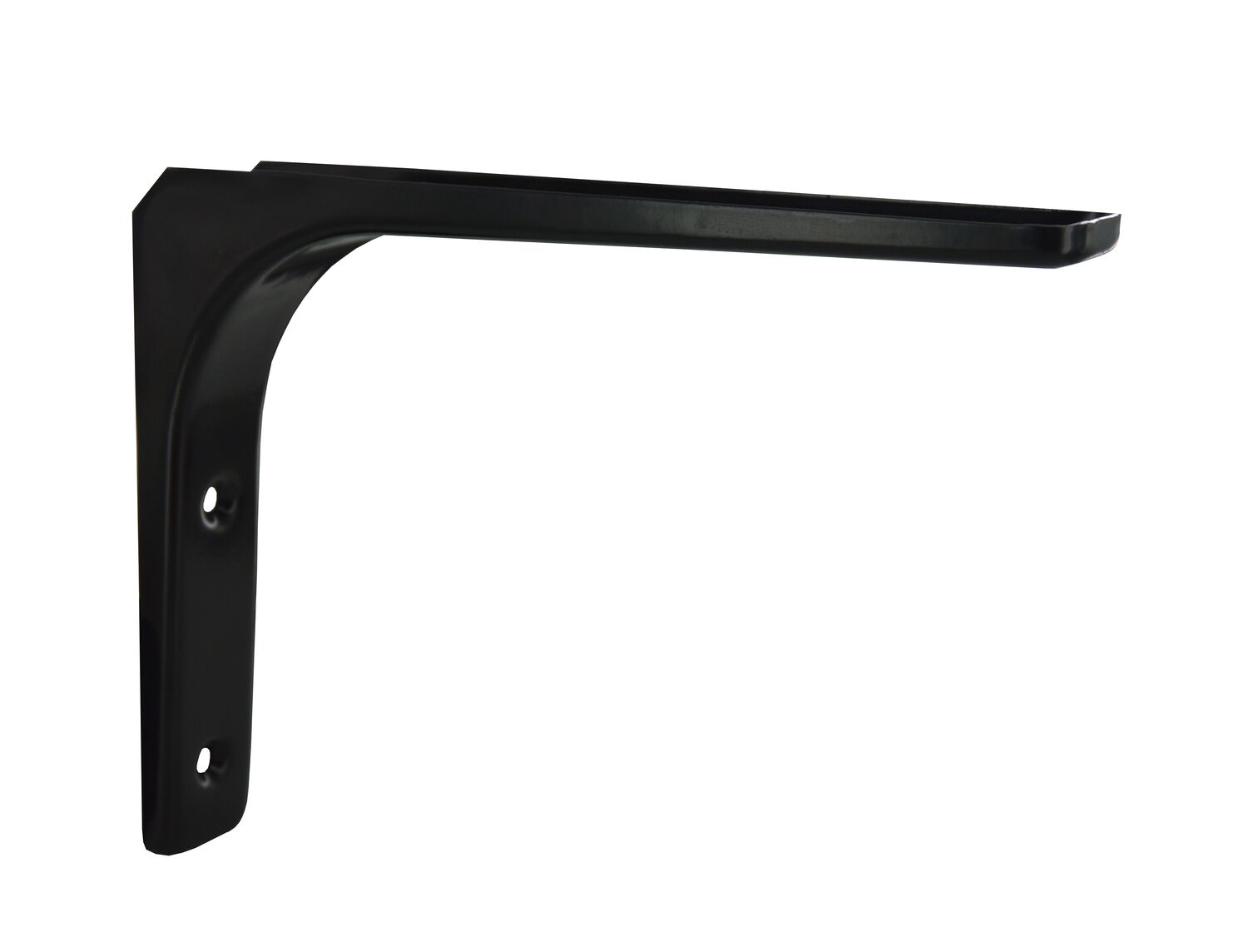 Equerre acier époxy 150 x 200 mm noir - CIME