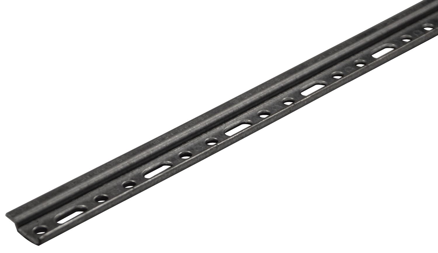 Rail de fixation caisson 26x2032mm acier zingué