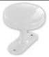 Patère 1 tête Ø65mm - blanc - CIME