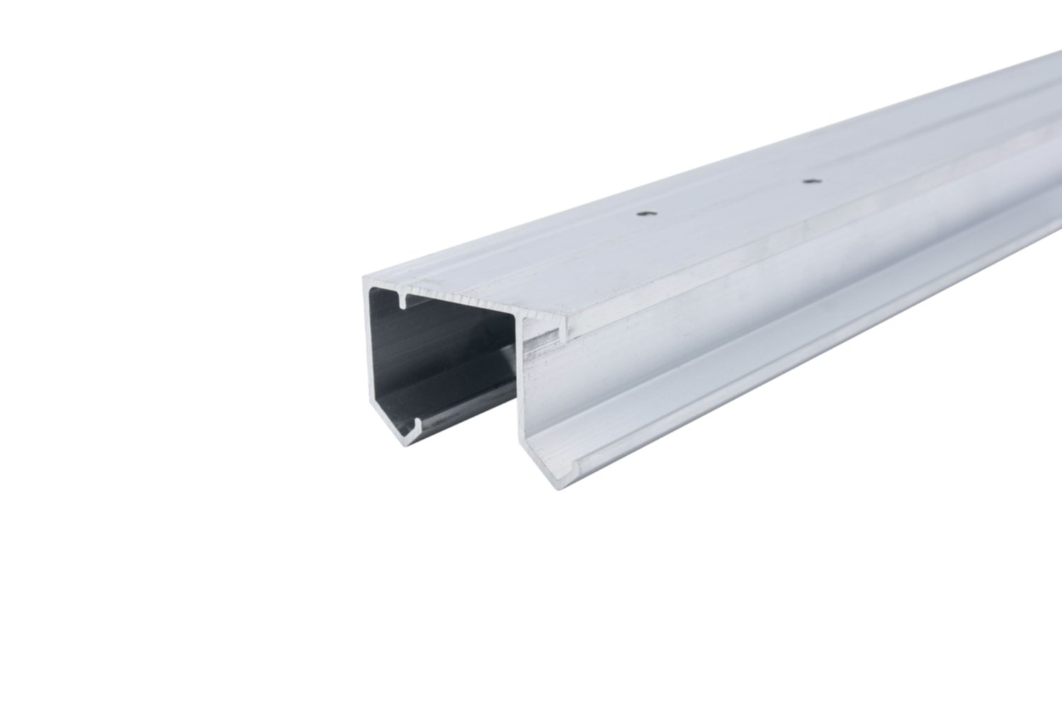 Rail de placard Ella 2 vantaux 1,94 m aluminium - CIME