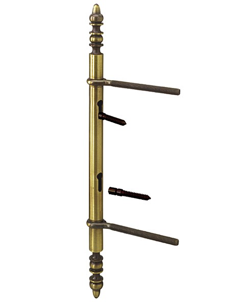 Fiche lacet l360 mm acier vieux bronze