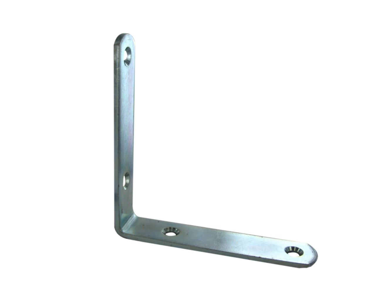 Equerre de chaise bouts ronds 90x90mm acier zingué