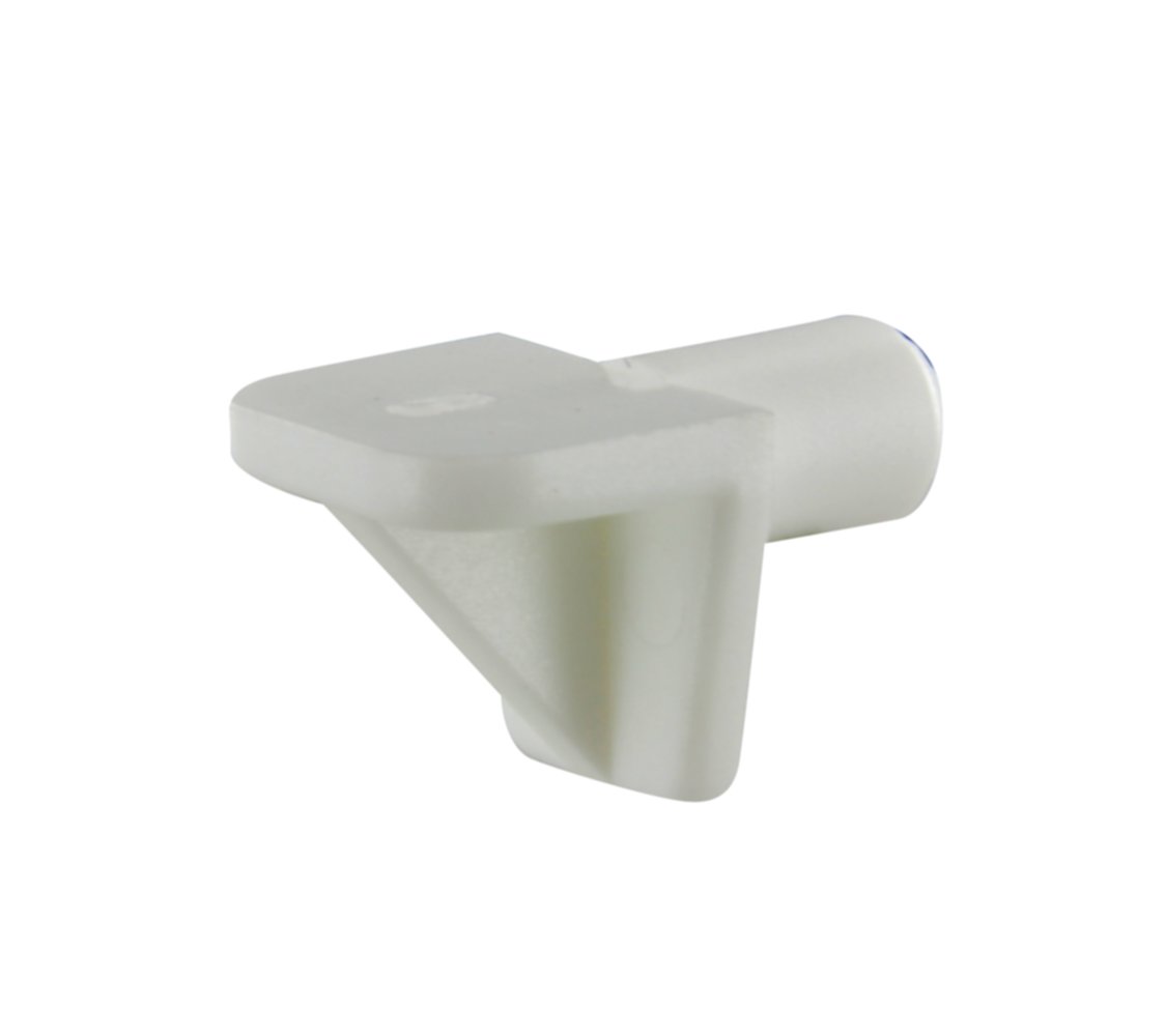 Lot de 50 taquets à enfoncer D5mm plastique blanc