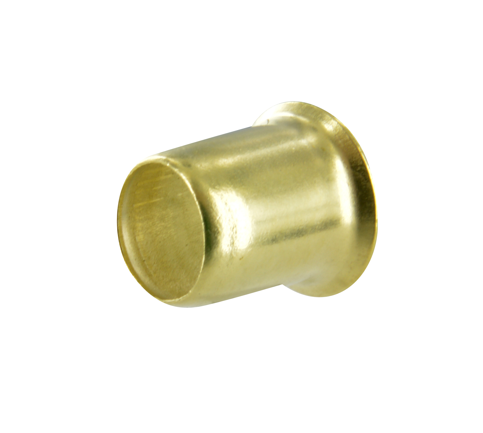 Lot de 8 douilles pour taquet d'étagère à enfoncer Ø intérieur 7 mm perçage Ø 8 mm acier laitonné