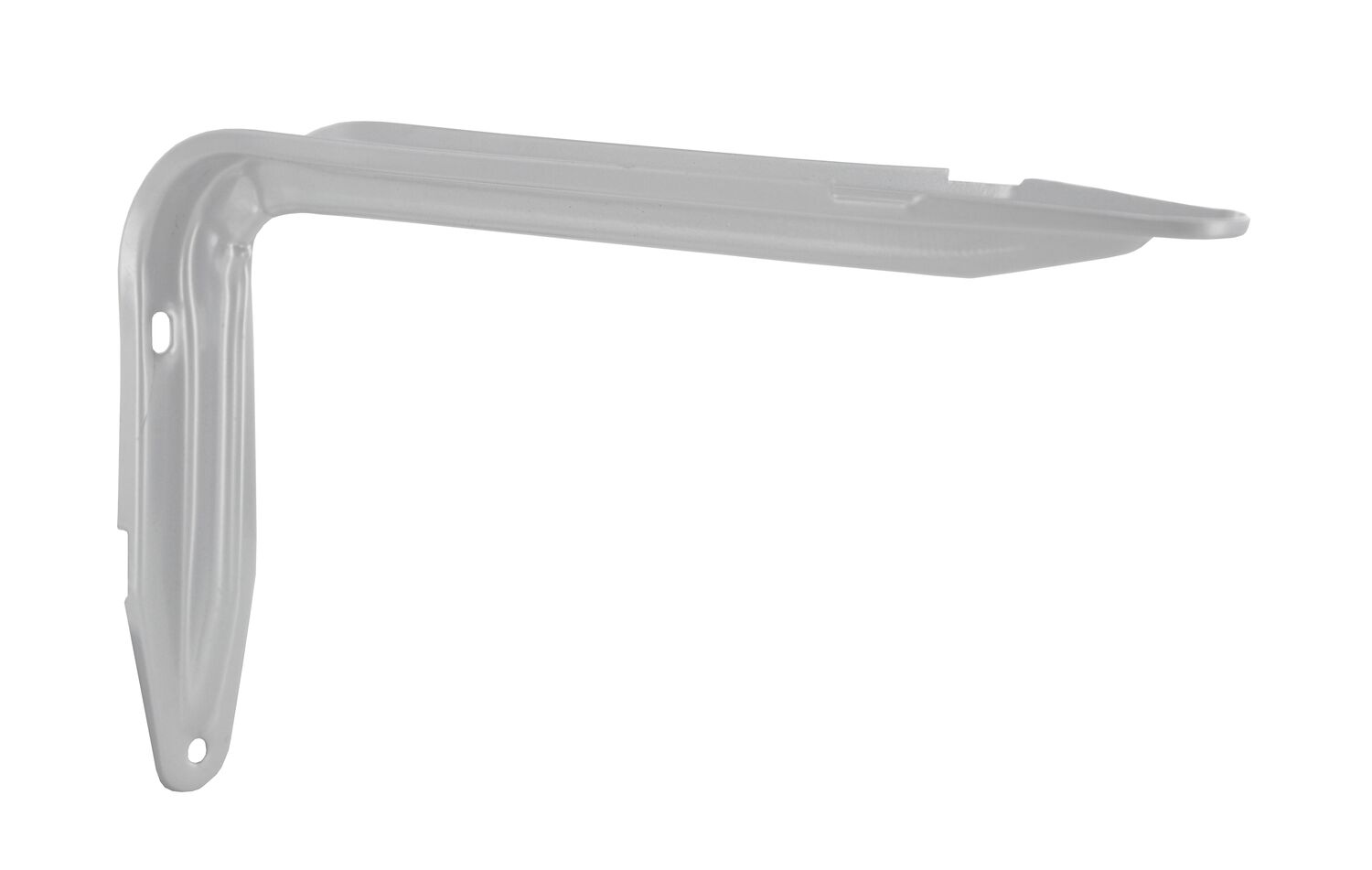 Equerre acier époxy blanc 150 x 110 x 30mm - CIME