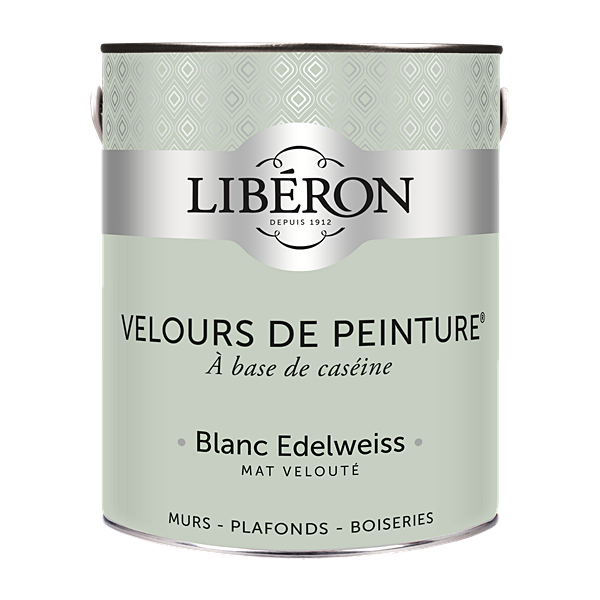 Peinture multisupport velours blanc edelweiss 2,5L - LIBERON