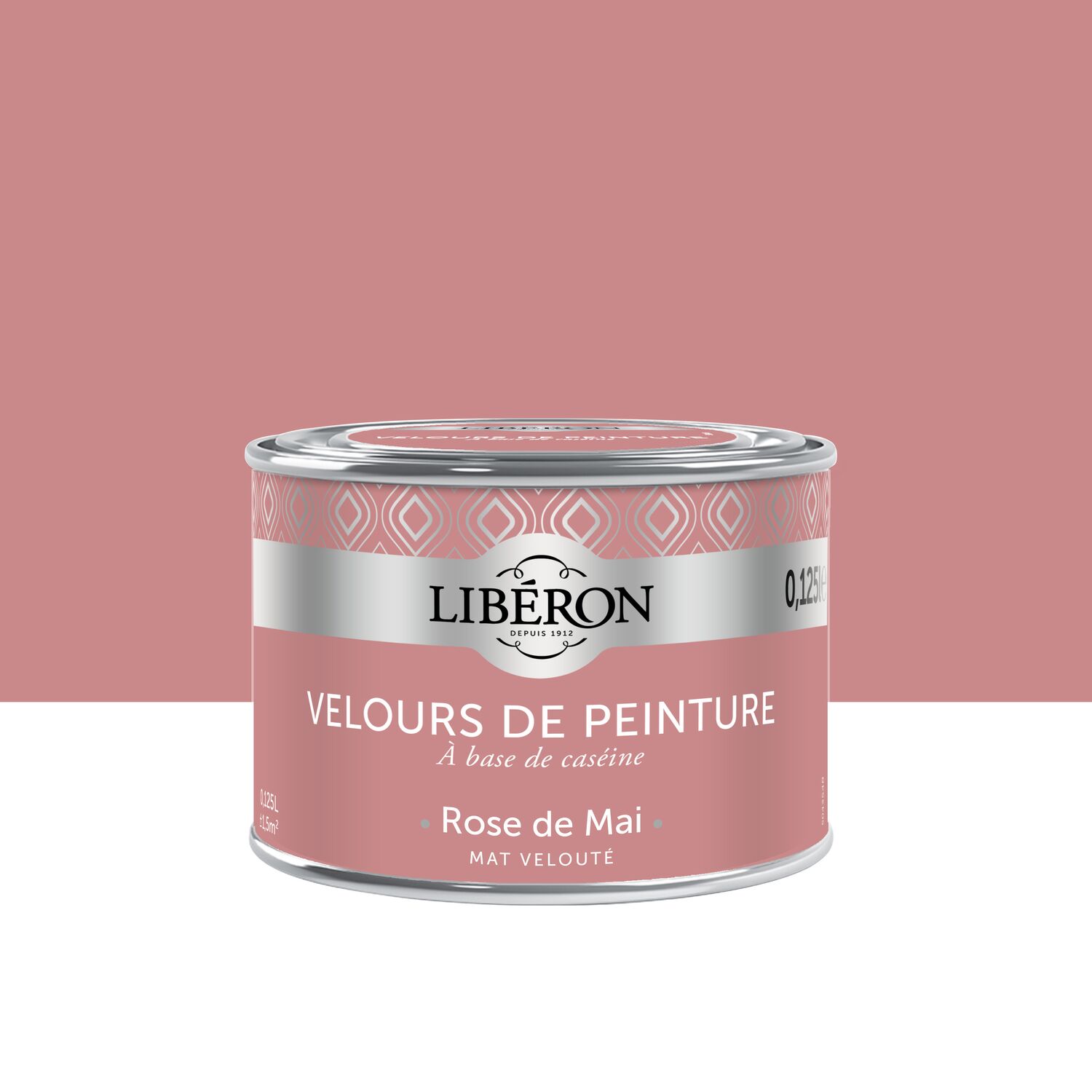 Peinture Murale Velours Rose de Mai 125ml - LIBERON
