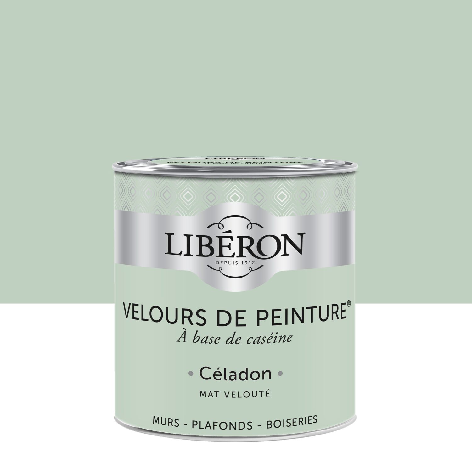 Peinture murale Velours céladon 0,5 L - LIBERON