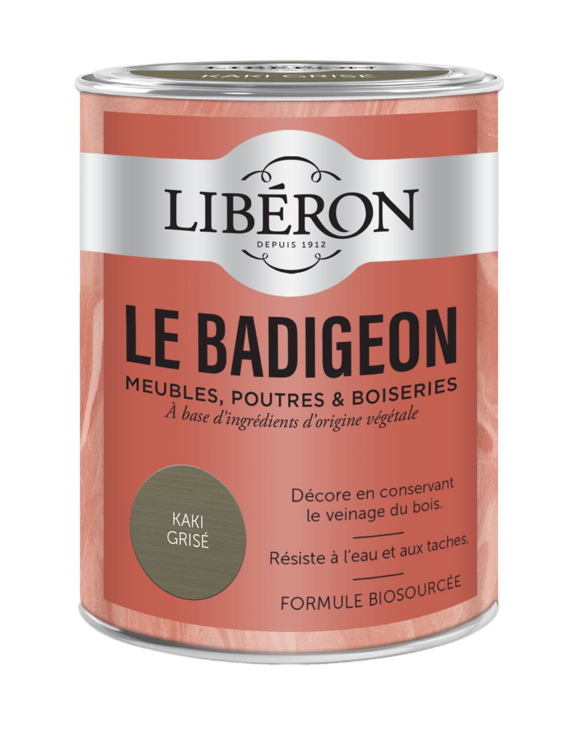 Le Badigeon Kaki Grisé 250ml - LIBERON