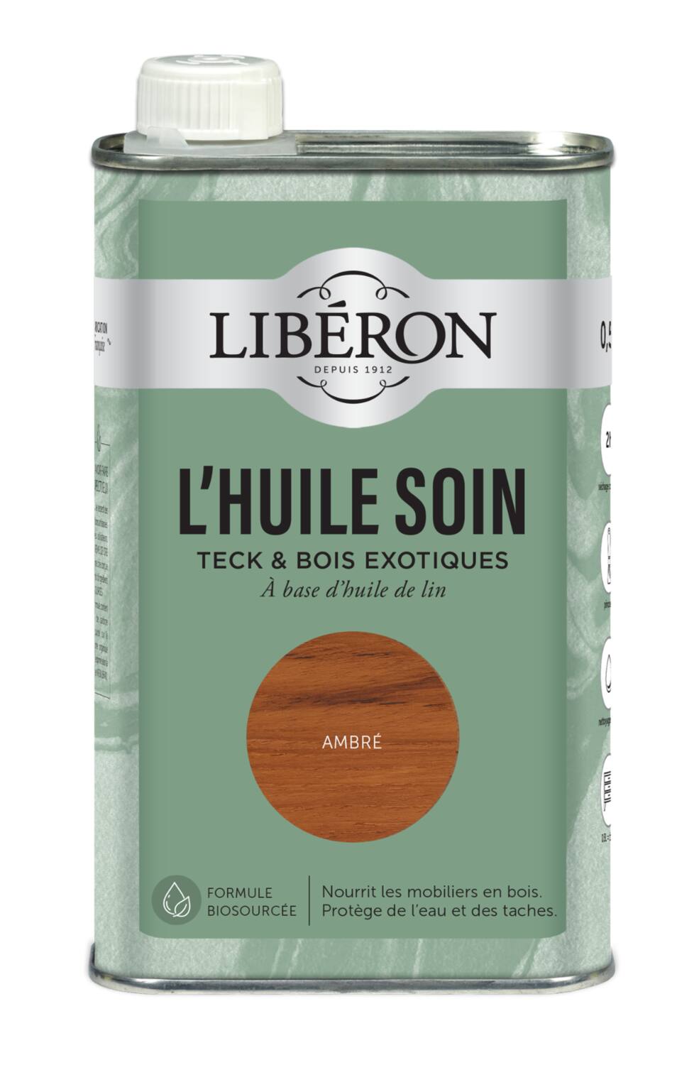 L'huile Soin pour Mobiliers bois Ambre 0,5L - LIBERON