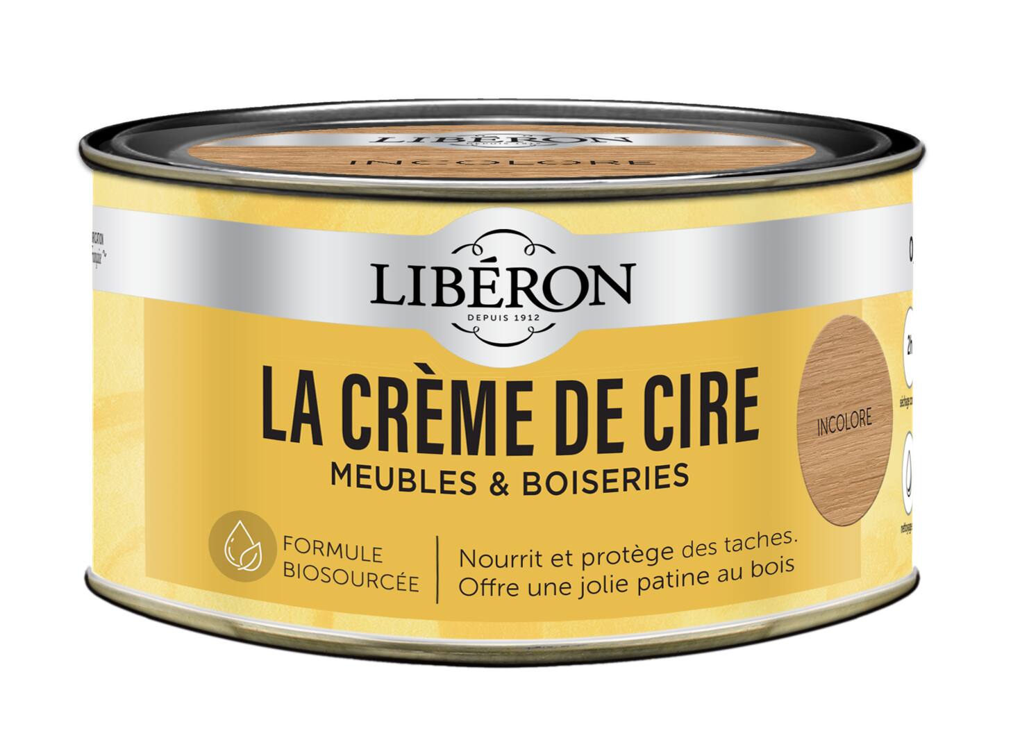 La Crème de Cire Pâte Incolore 250ml - LIBERON