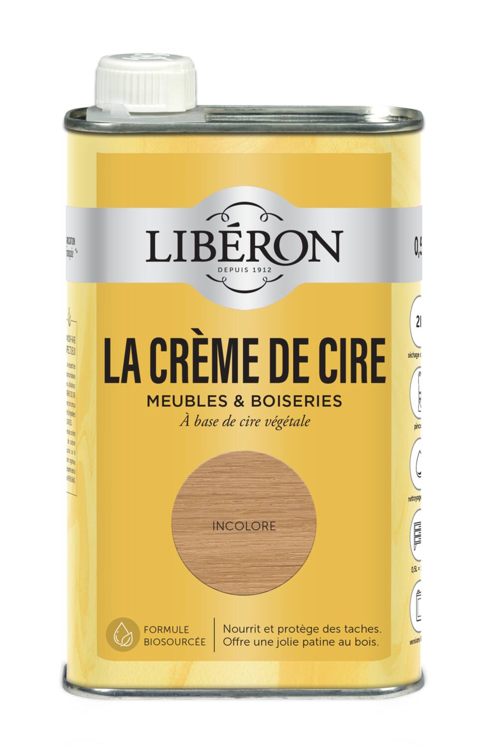 La Crème de Cire Liquide Incolore 0,5L - LIBERON