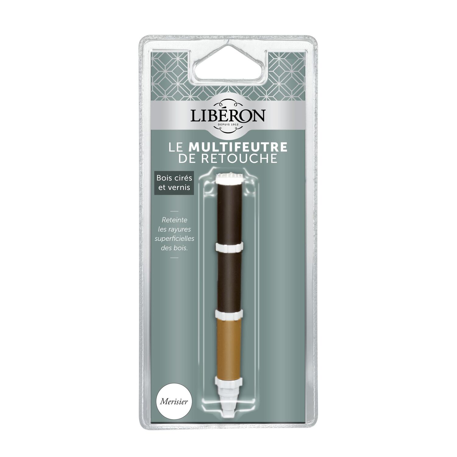 Multifeutre de retouche bois cirés ou vernis couleur merisier - LIBERON